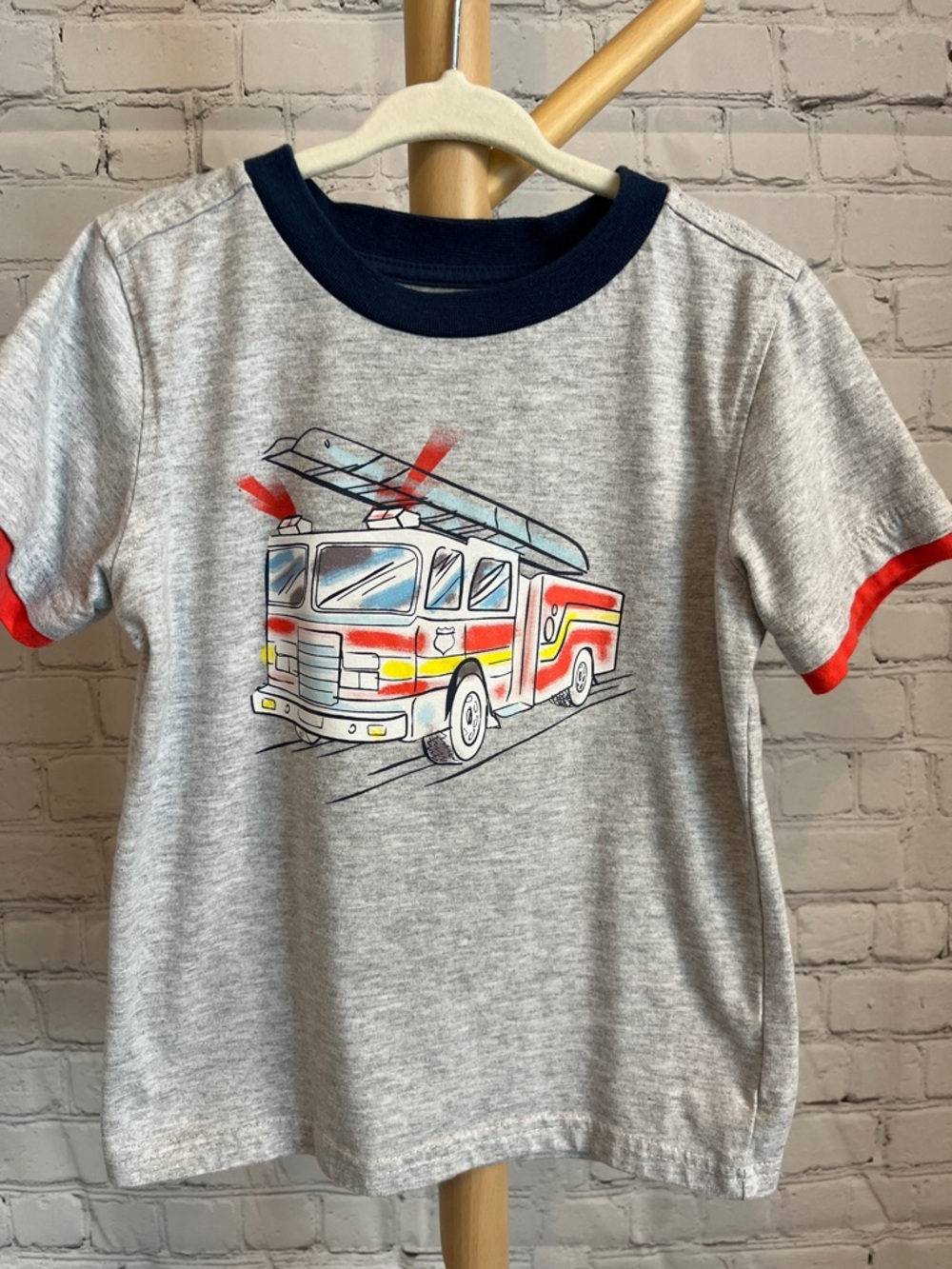 ⭐️⭐️ PICK 5 / $20 Kids Headquarters Boys Fire Truck Graphic Tee